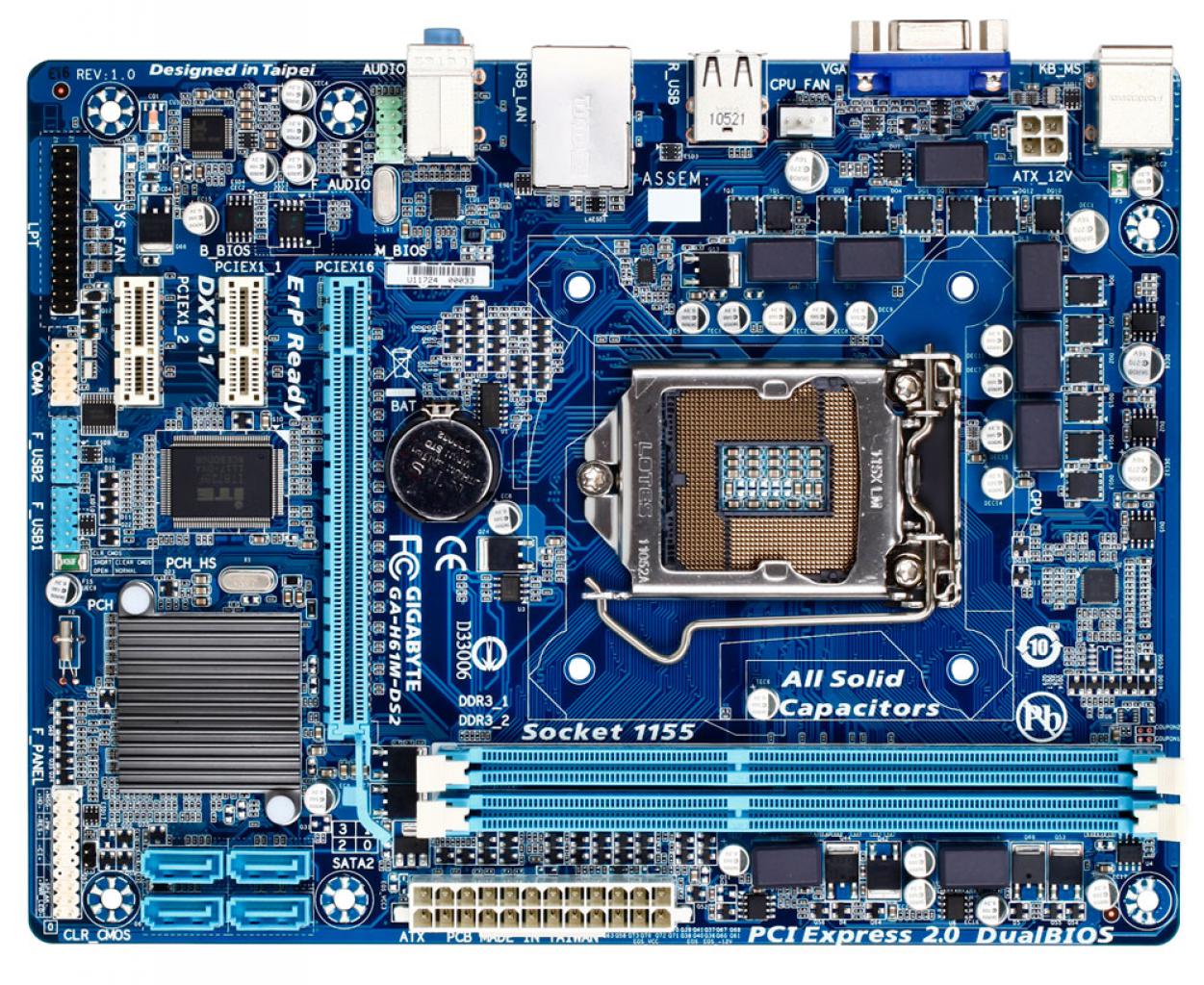 [01/09/2011] Gigabyte-H61-Mainboards für Sandy und Ivy Bridge: Details zu Ultra Durable 4 Classic (2)