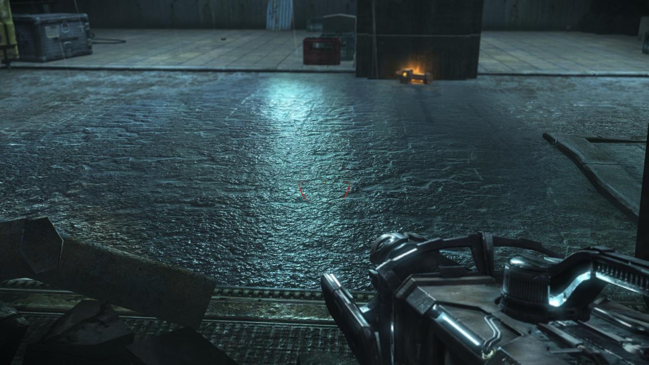 [13/09/2011] 2011: Diesen Titel könnte man jedoch auch Hard Reset verleihen, vor allem Spiegelungen auf nassen Oberflächen gehören neben dem üblichen Effektgewitter zu den Stärken des Old-School-Shooters