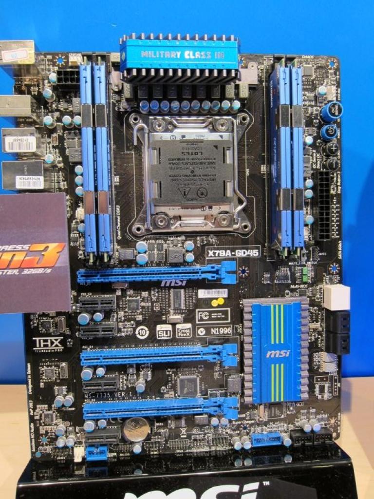 [14/09/2011] MSI mit drei X79-Mainboards für Sandy Bridge E auf dem IDF (6)
