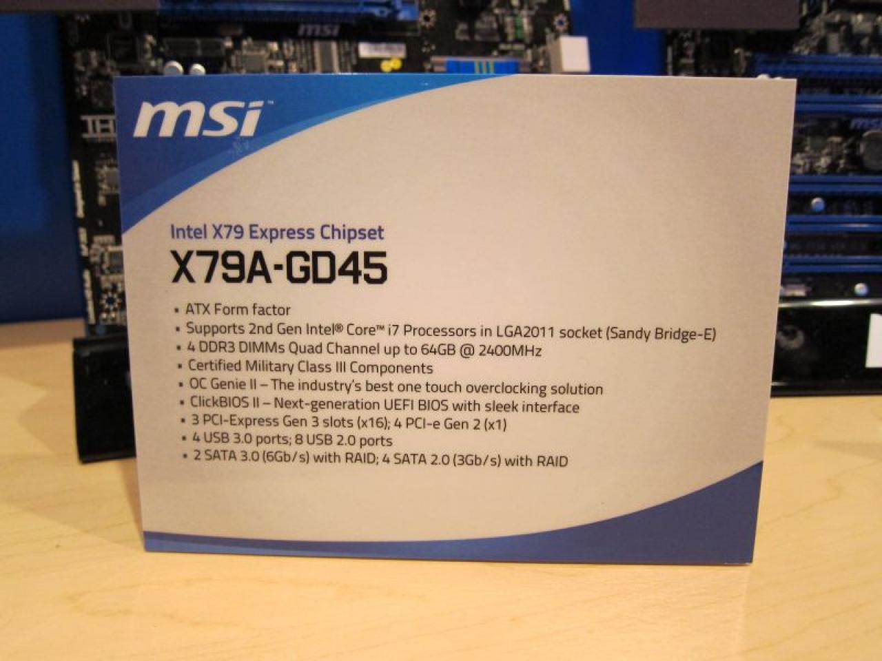 [14/09/2011] MSI mit drei X79-Mainboards für Sandy Bridge E auf dem IDF (5)