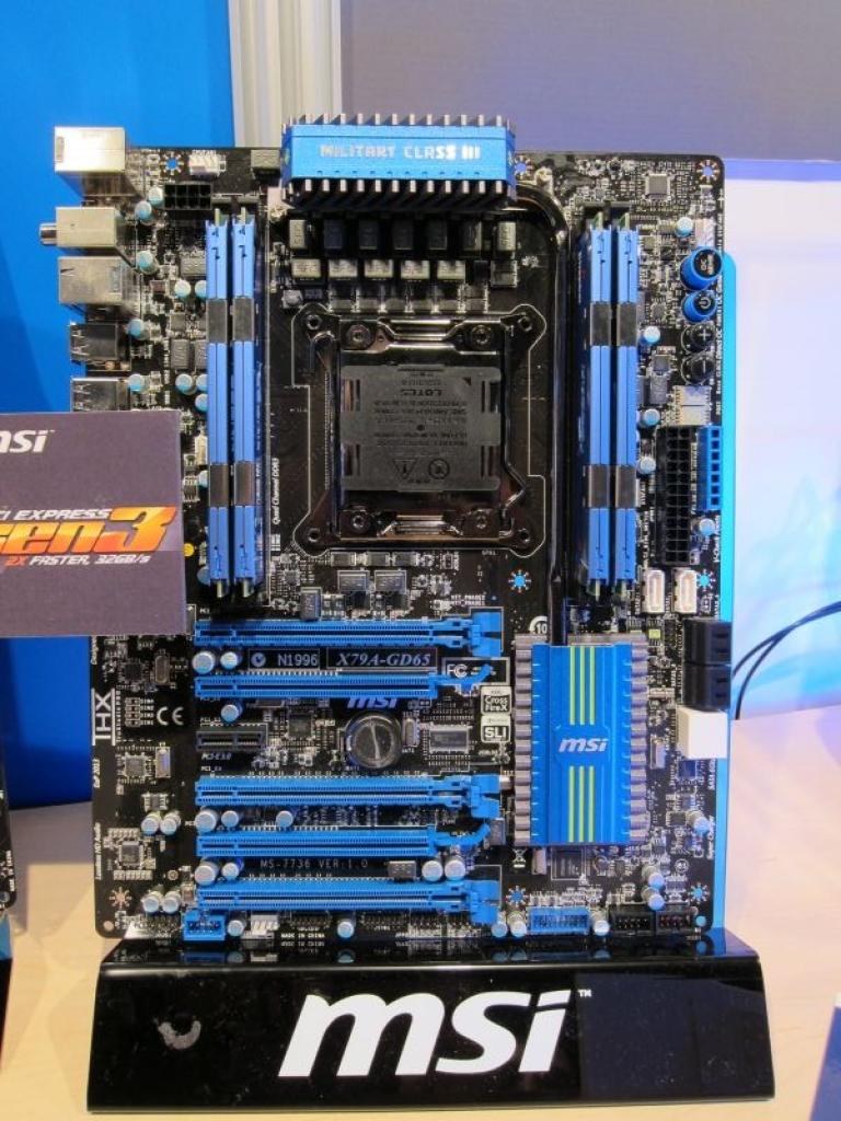 [14/09/2011] MSI mit drei X79-Mainboards für Sandy Bridge E auf dem IDF (4)