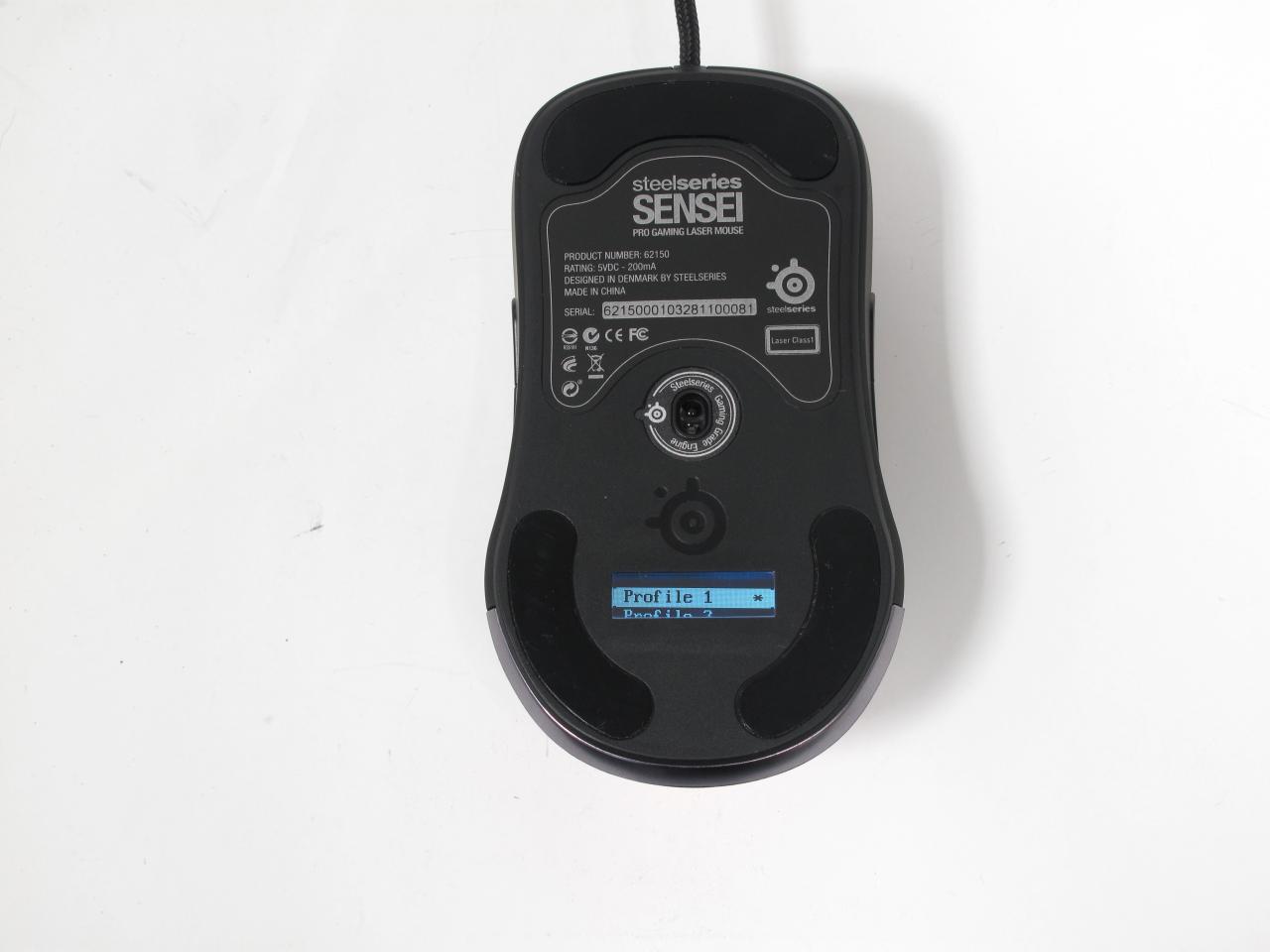 [23/09/2011] Steelseries Sensei: die neue Spielermaus mit Onboard-Konfigurator im Test (2)