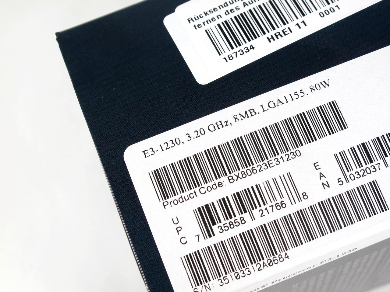 [07/09/2011] Neu im Testlabor: Intel Xeon E3-1230 für die PCGH 11/2011 (2)