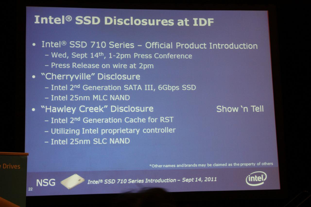 [15/09/2011] IDF 2011: Intel Solid-State Drive 710 Serie (16)