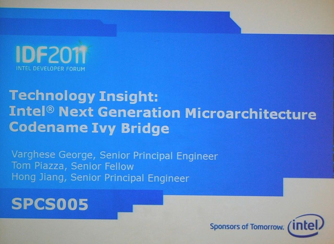 [14/09/2011] Ivy-Bridge: neue Intel-CPUs bieten mehr OC-Potenzial sowie deutlich schnellere Grafikeinheit - offizielle Infos vom IDF (1)