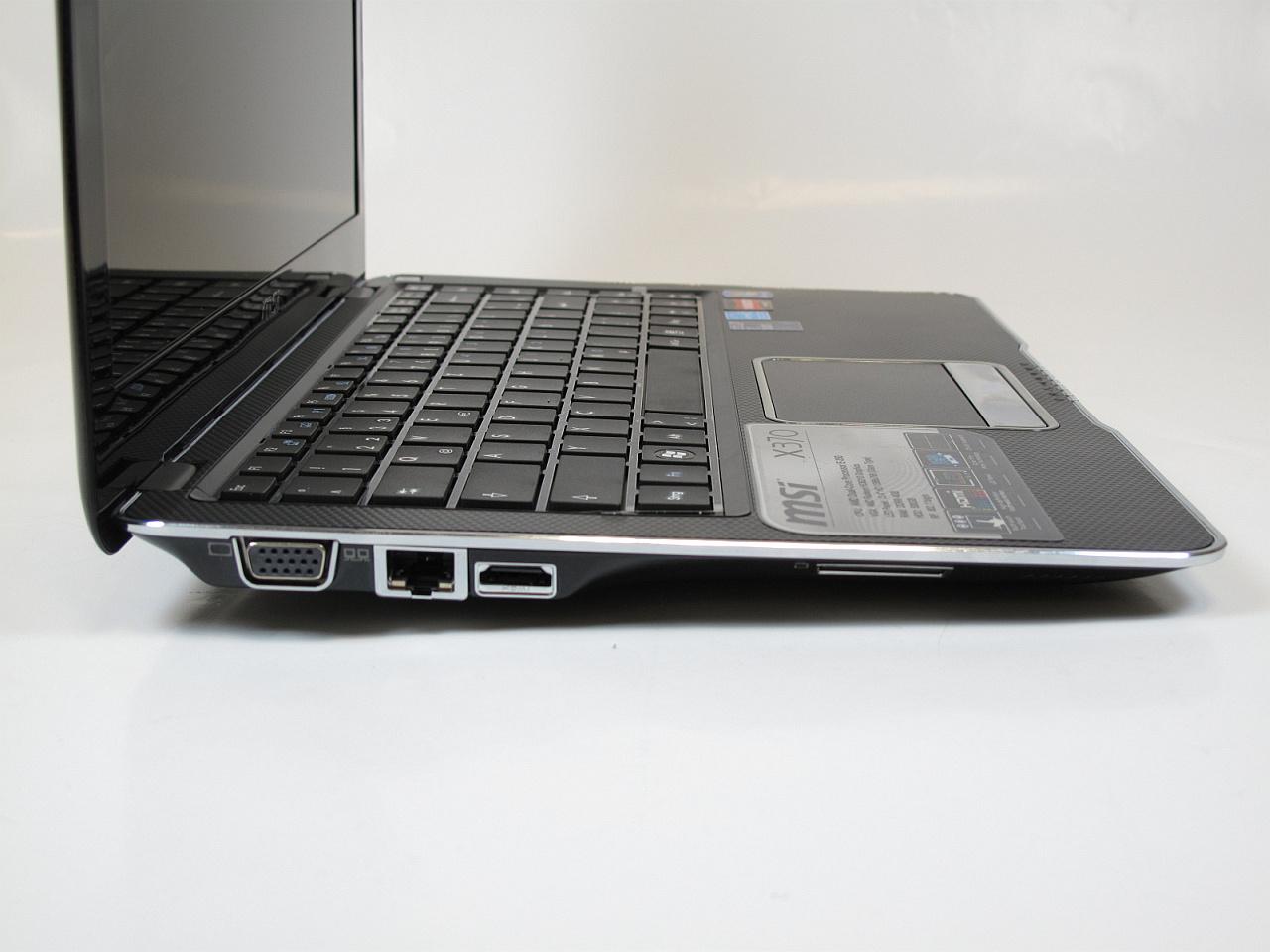 [09/09/2011] MSI X370: Mit nur zwei Zentimetern Bauhöhe (ohne Akku) und 1,7 kg Gewicht bringt MSI einen Flachmann heraus - das kann nur Apples Macbook Air besser.