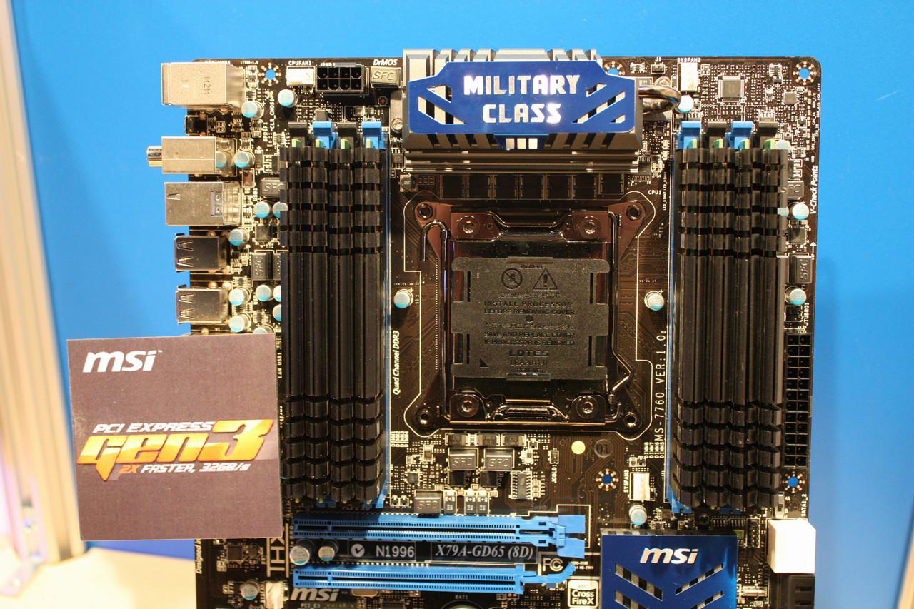 [14/09/2011] MSI mit drei X79-Mainboards für Sandy Bridge E auf dem IDF (2)