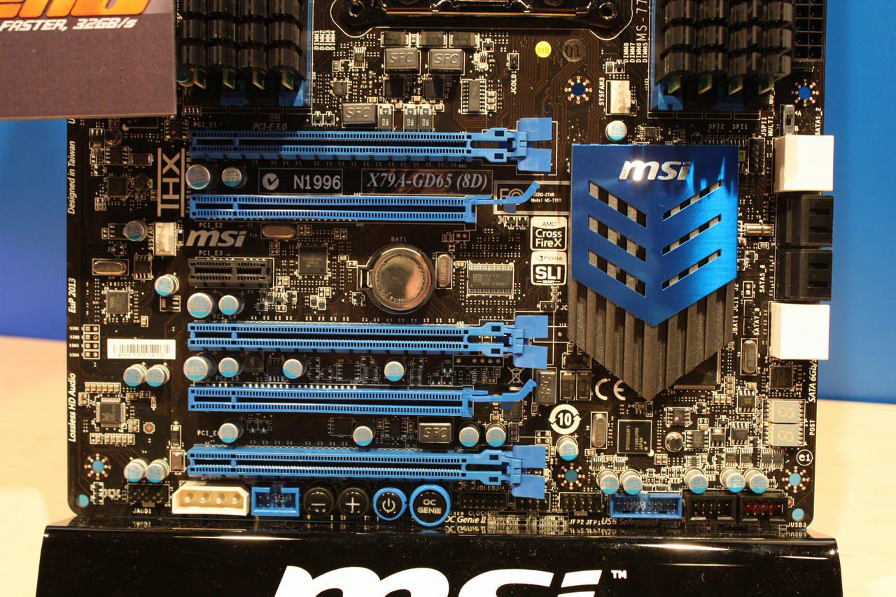 [14/09/2011] MSI mit drei X79-Mainboards für Sandy Bridge E auf dem IDF (3)