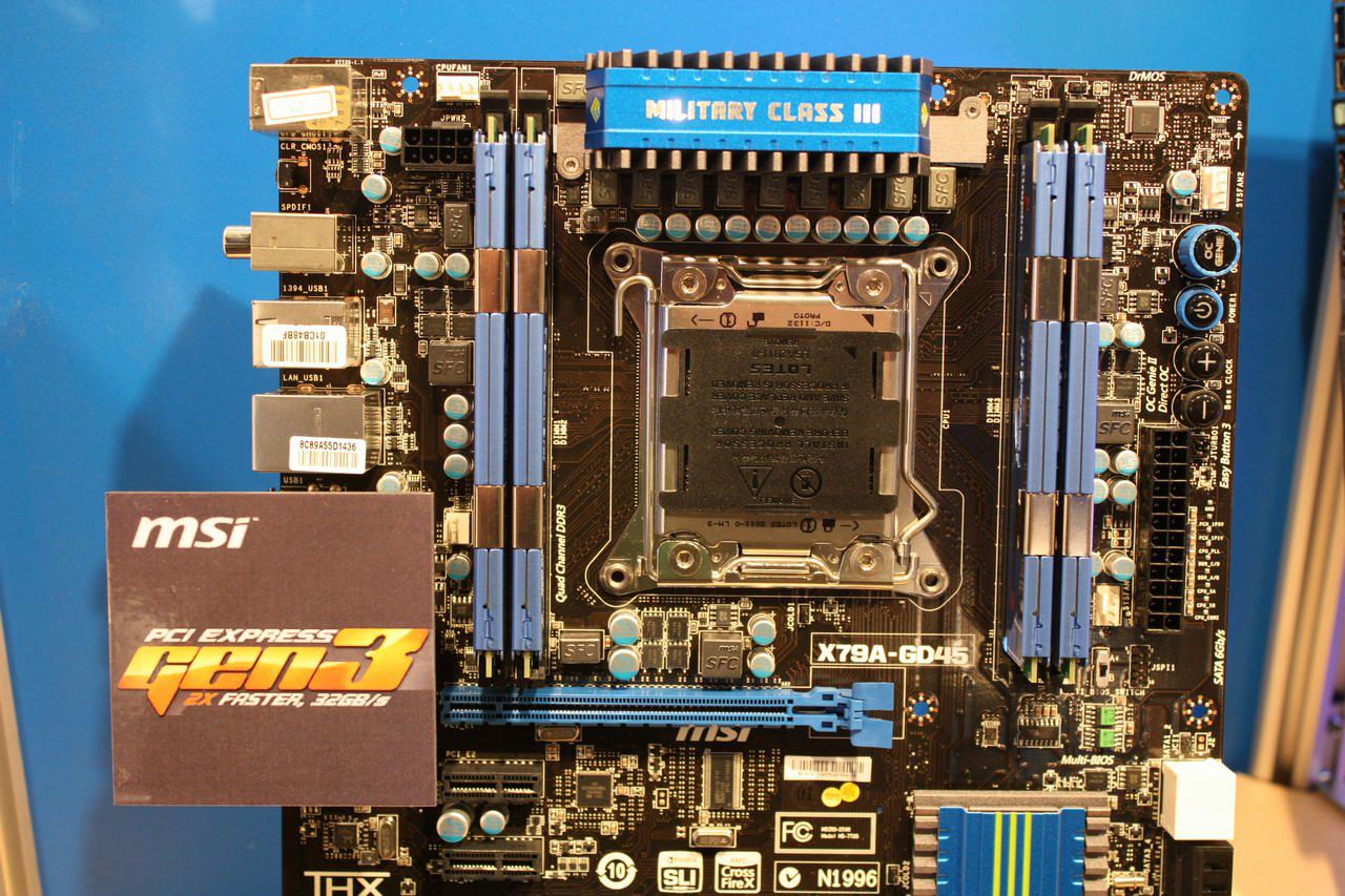 [14/09/2011] MSI mit drei X79-Mainboards für Sandy Bridge E auf dem IDF (7)