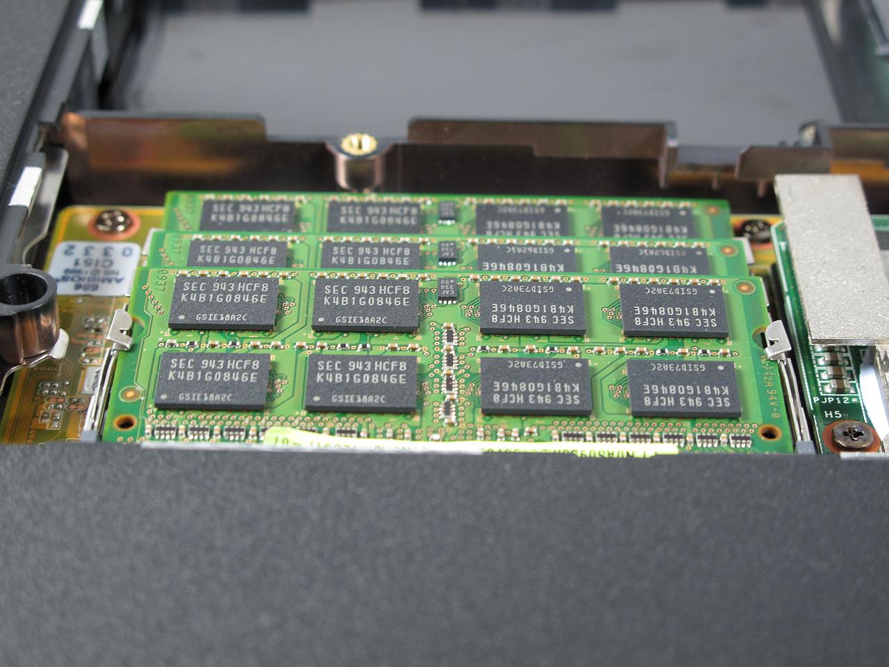 [09/09/2011] Notebook-RAM anno 2011: SO-DIMMs gemäß DDR3-Spezifikation finden sich in jedem aktuellen Gerät.
