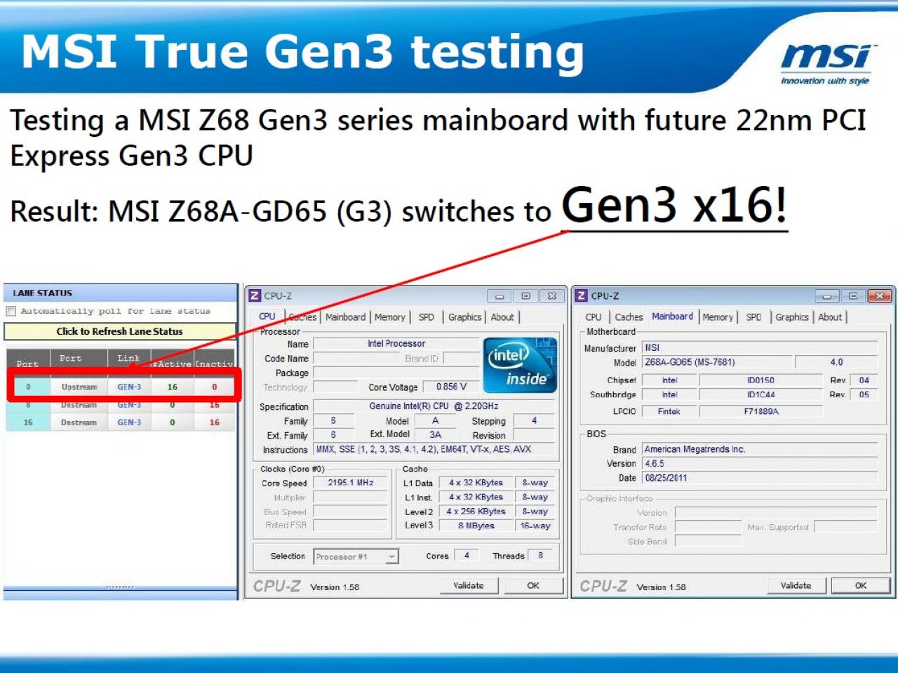 [09/09/2011] MSI schießt gegen Gigabyte: Deren PCI-E-3.0-Boards würden nur PCI-E 2.0 beherrschen (10)