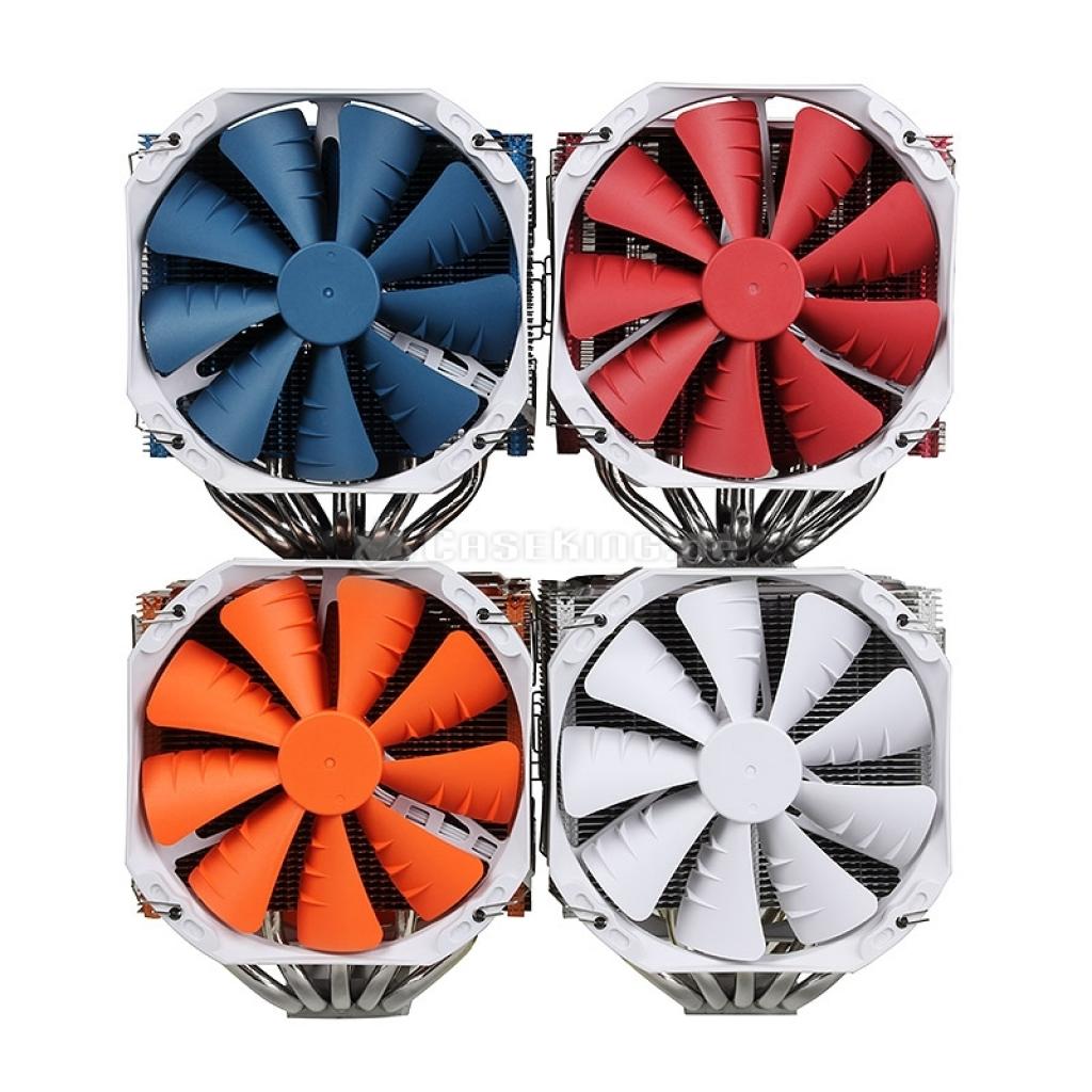 [01/09/2011] Phanteks PH-TC14PE: Neuer CPU-Kühler in orange, blau, rot oder silber