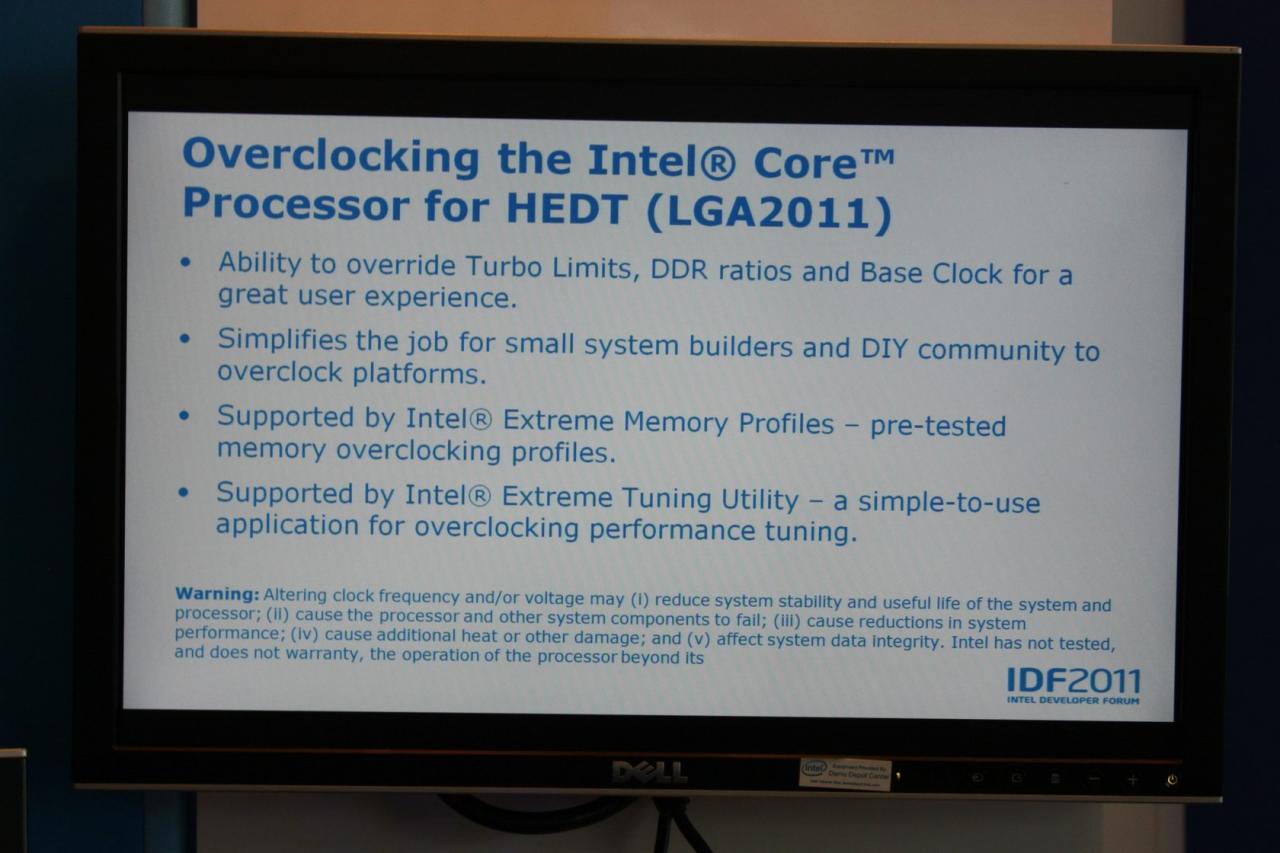 [14/09/2011] Sockel 2011 System: Overclocking