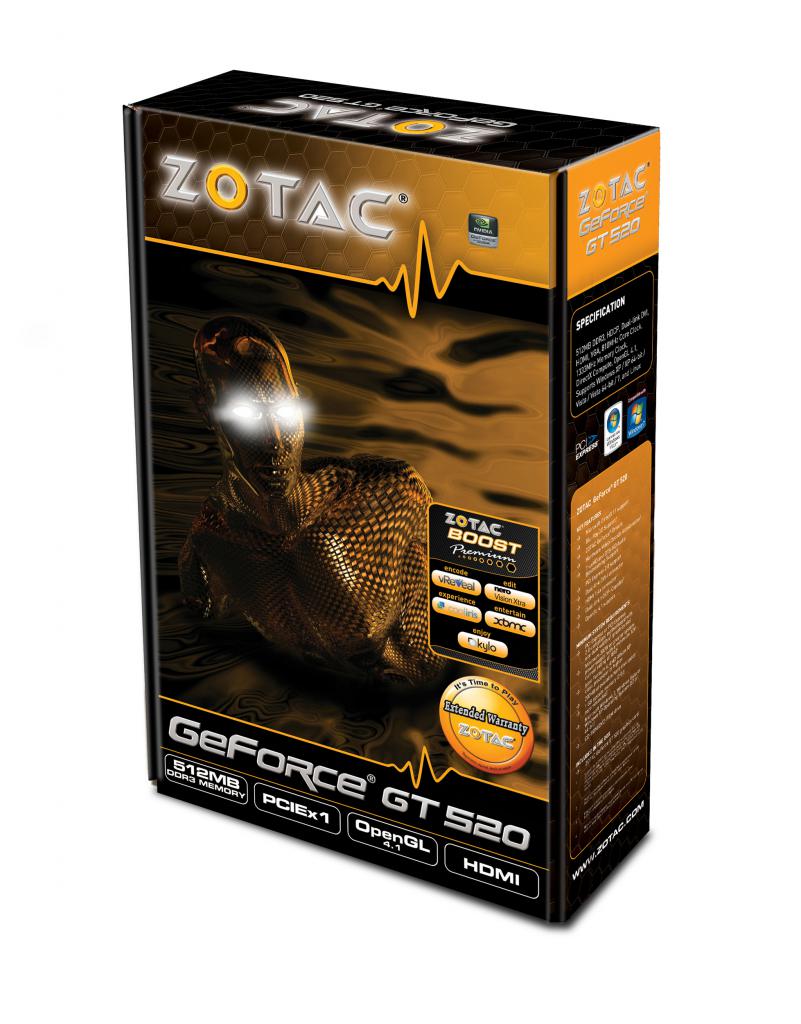 [28/09/2011] Zotac Gefoce GT 520 mit PCI und PCI-E-x1 vorgestellt (5)