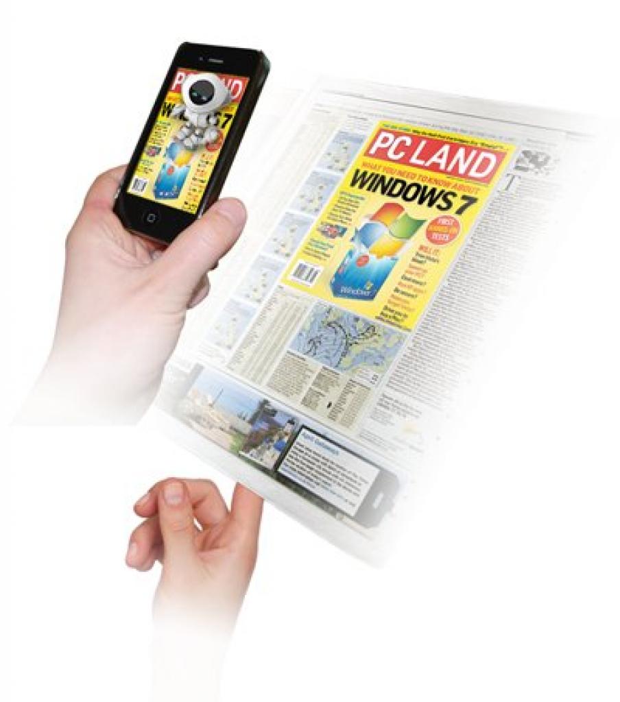 [18/09/2011] Aurasma: Erste Augmented-Reality-Software, die sich auf Handgesten versteht. (1)
