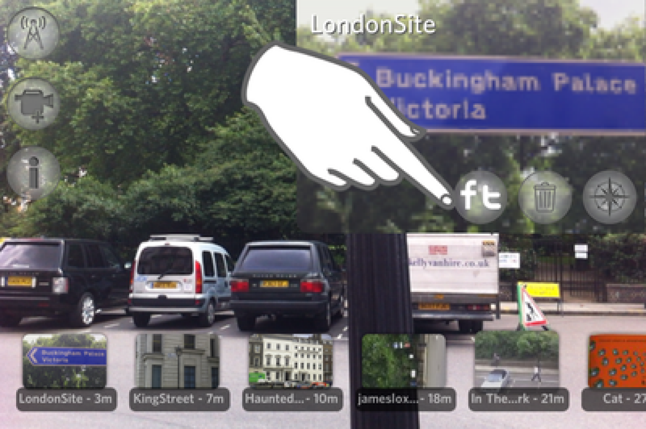 [18/09/2011] Aurasma: Erste Augmented-Reality-Software, die sich auf Handgesten versteht. (7)
