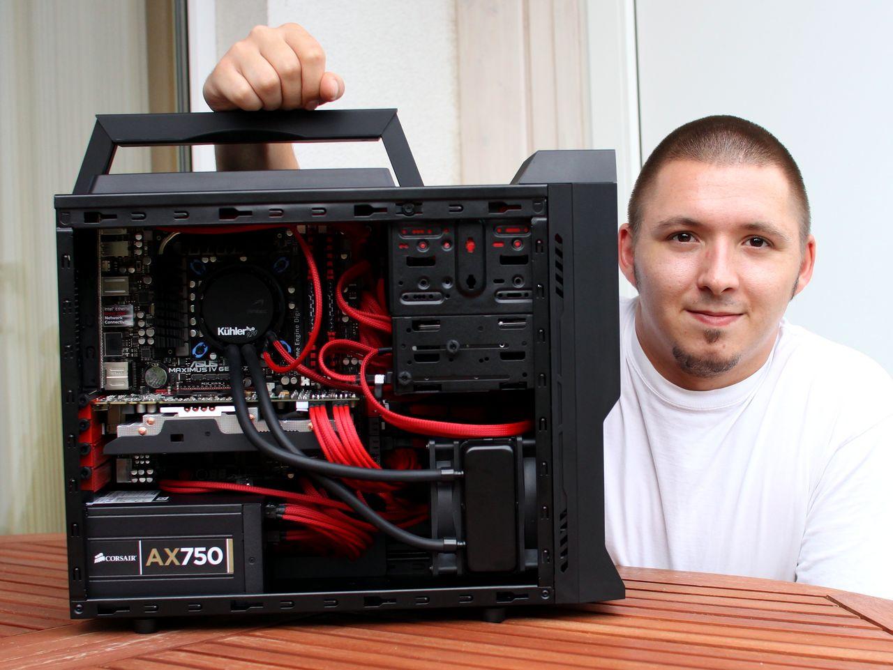 [23/09/2011] NZXT Vulcan Black-Red: Die Casemod zum Herumtragen (14)