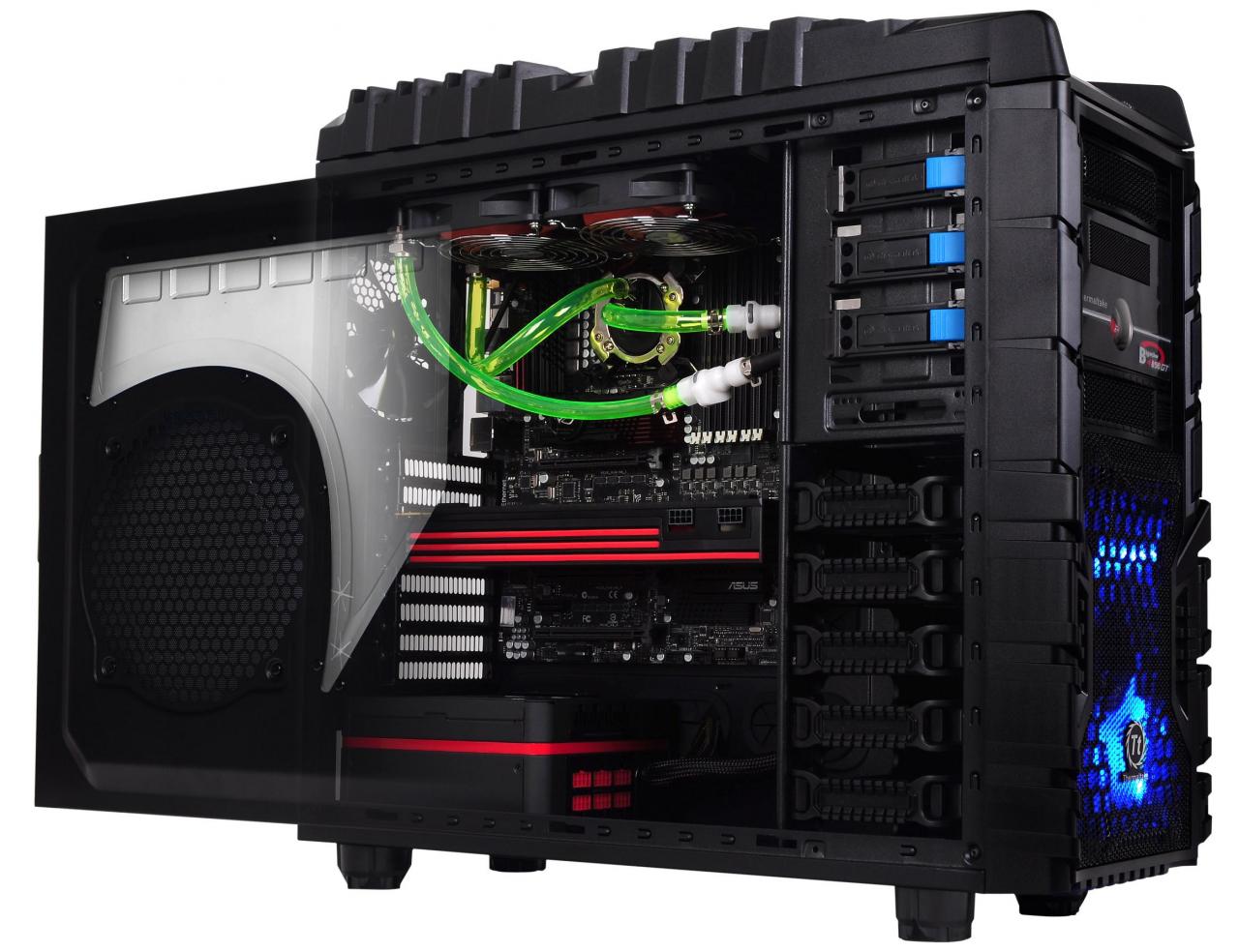 [19/09/2011] Thermaltake stellt das Gamer-Gehäuse Overseer RX-I vor (2)