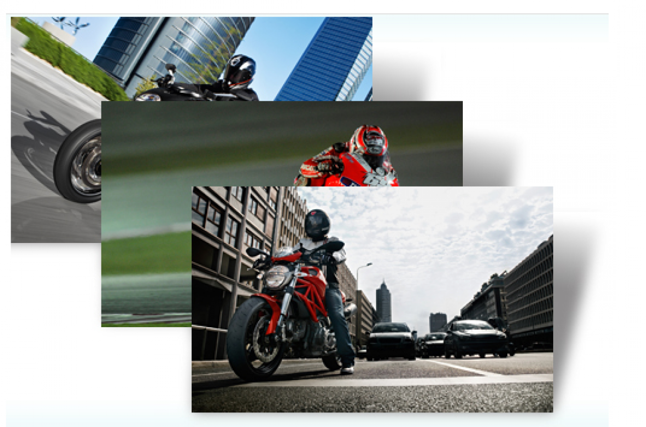 [13/10/2011] Spielzeug für echte Kerle: Der Desktop Theme mit drei Motorrädern von Ducati. Download