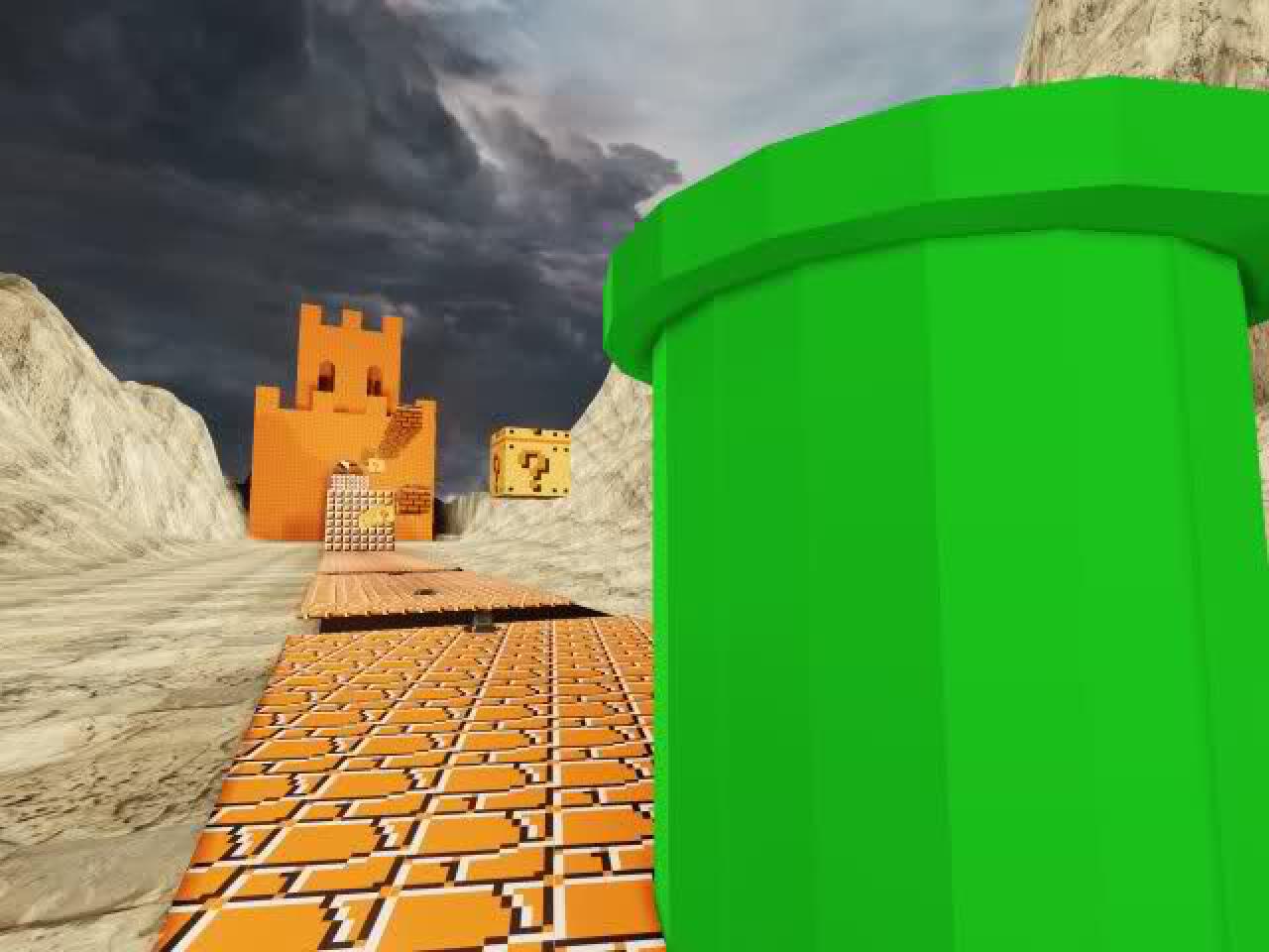 [14/10/2011] Super Mario Bros. als Ego-Shooter? - Fan-Projekt kombiniert das Jump'n'Run mit der Unreal Engine (4)