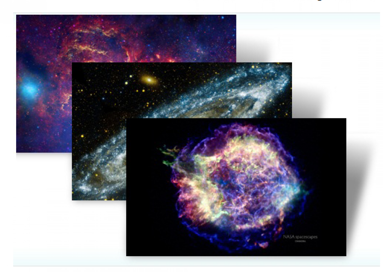 [13/10/2011] Spektakuläre Weltraumaufnahmen der NASA mit passenden Fenster-Farben. Reingucken lohnt für Jeden. Download