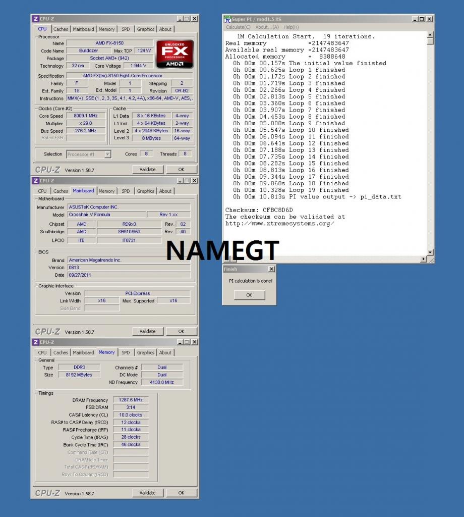 [13/10/2011] AMD Bulldozer: FX-8150 ES mit 8 GHz auf allen Kernen (3)
