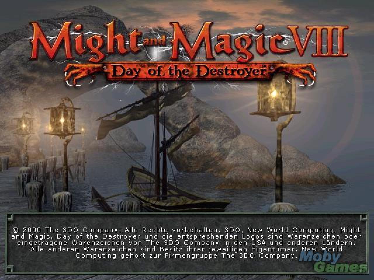 [12/10/2011] 2000 Might and Magic VIII: Day of the Destroyer (1)