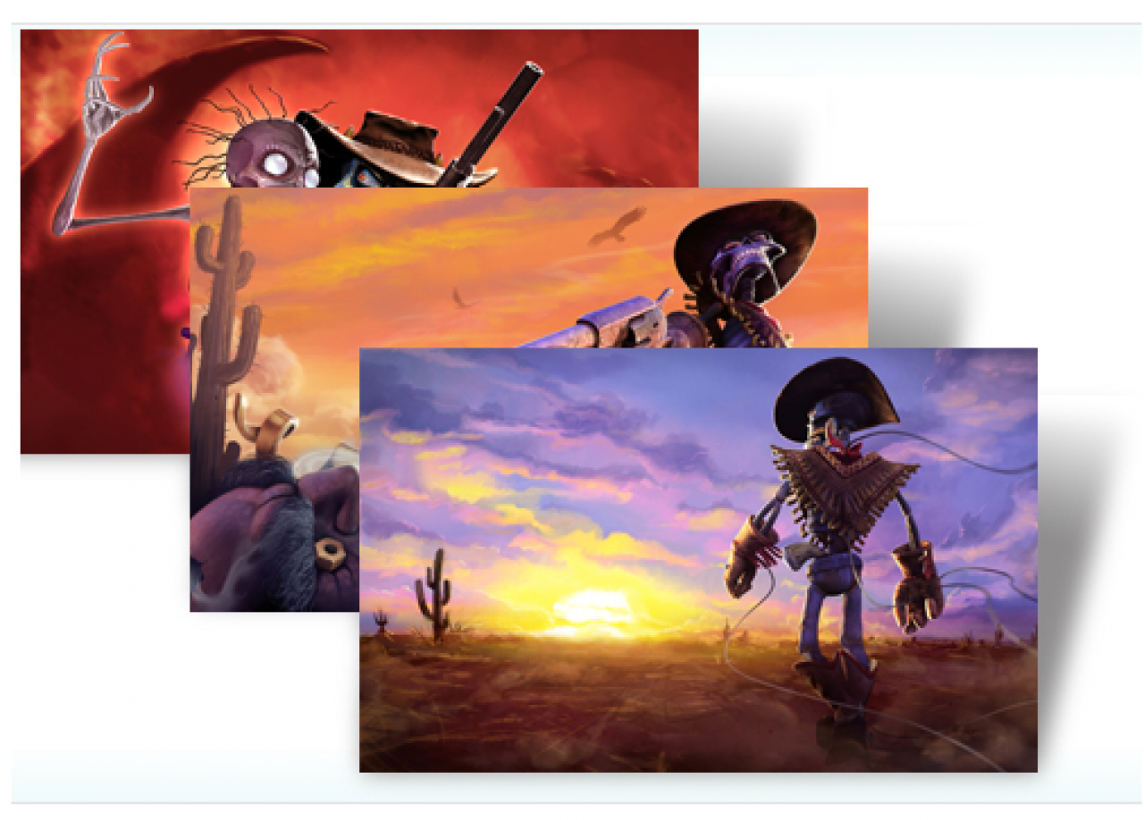 [13/10/2011] Gunstringer ist ein kommendes X-Box-360-Spiel mit Kinect-Support. Das ist der passende Windows-Theme. Download