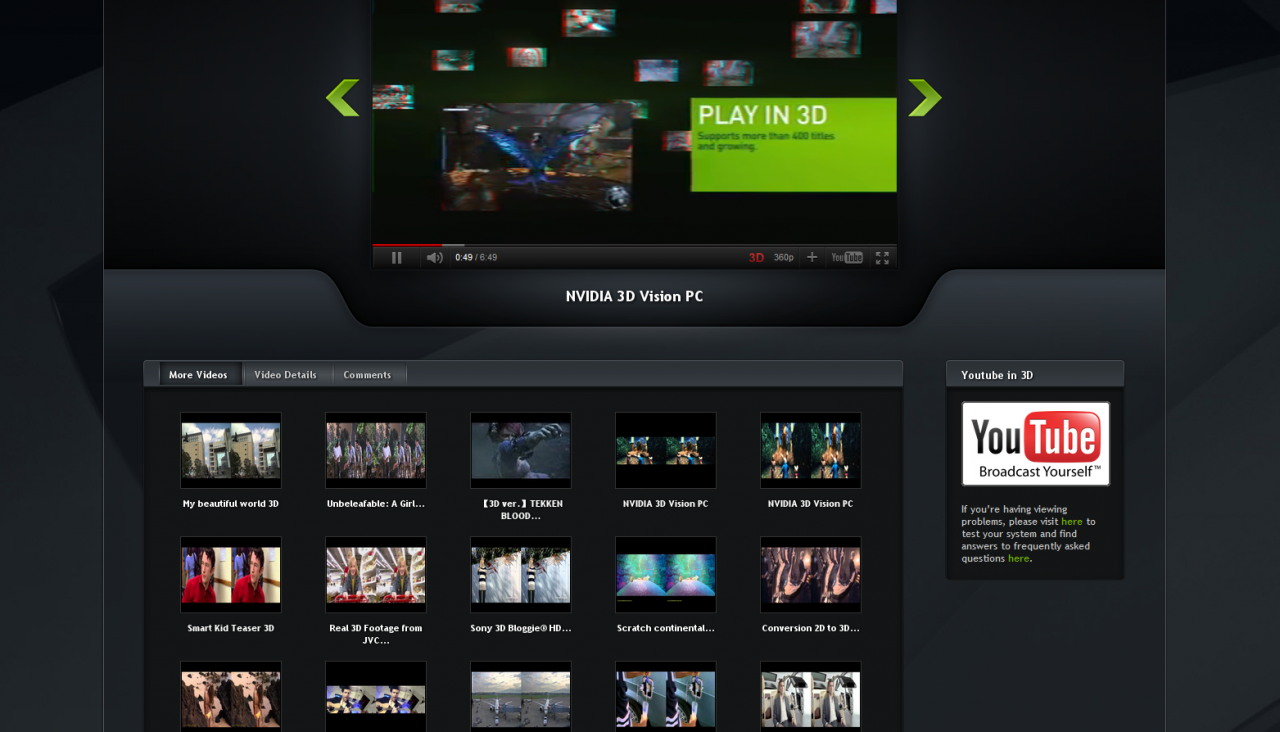 [09/10/2011] 3D-Vision-Live-Webseite