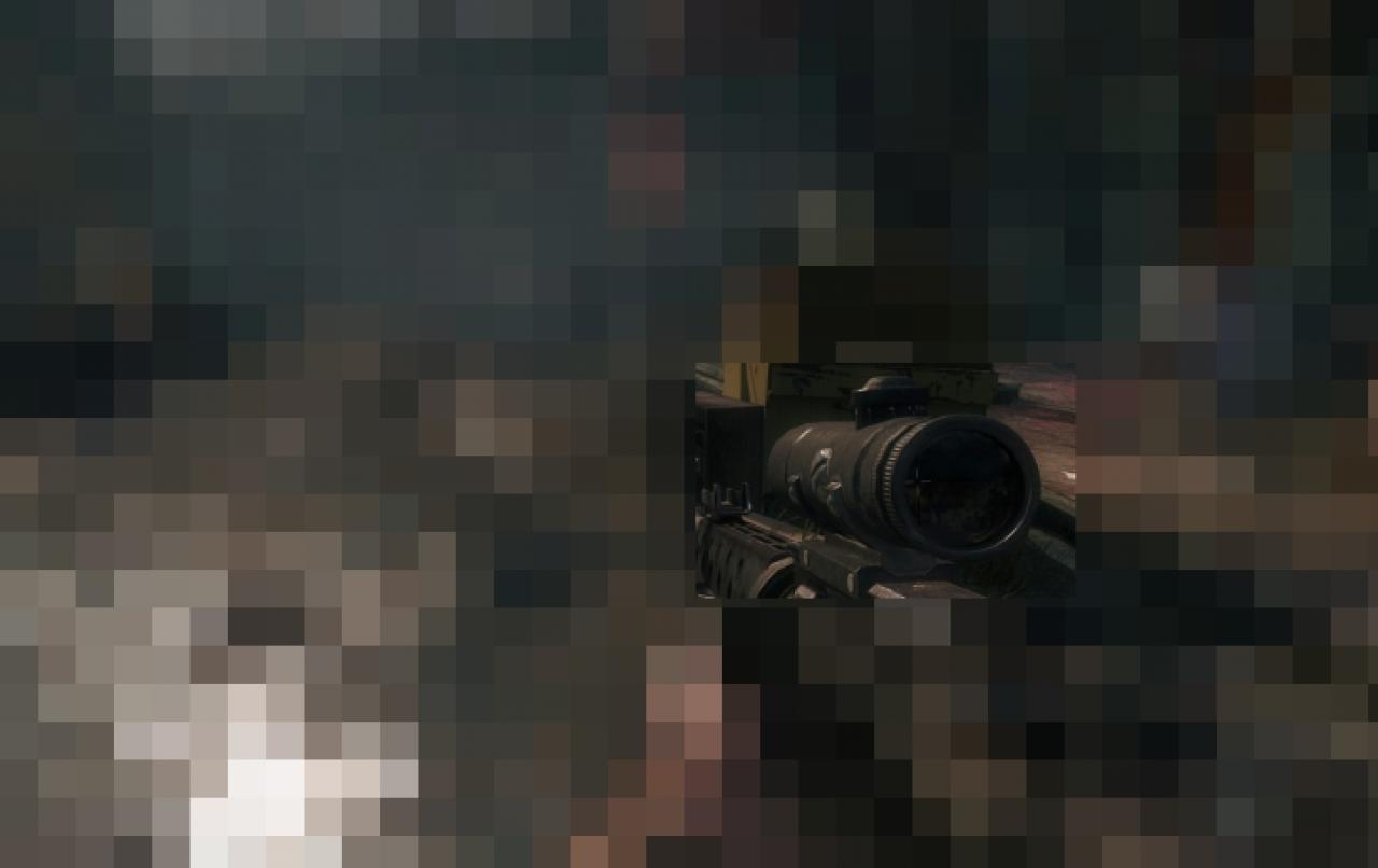 [21/10/2011] Wieder ein Rätsel für Shooter-Spieler: Als erster Hinweis muss das Zielfernrohr der Waffe genügen. (3 Punkte)