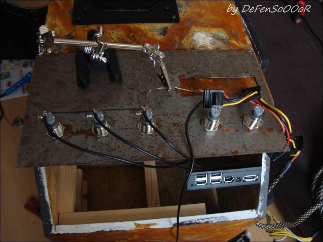 [26/10/2011] Casecon-Projekt PC in Stalker-Optik: Radioaktive Beleuchtung (30)