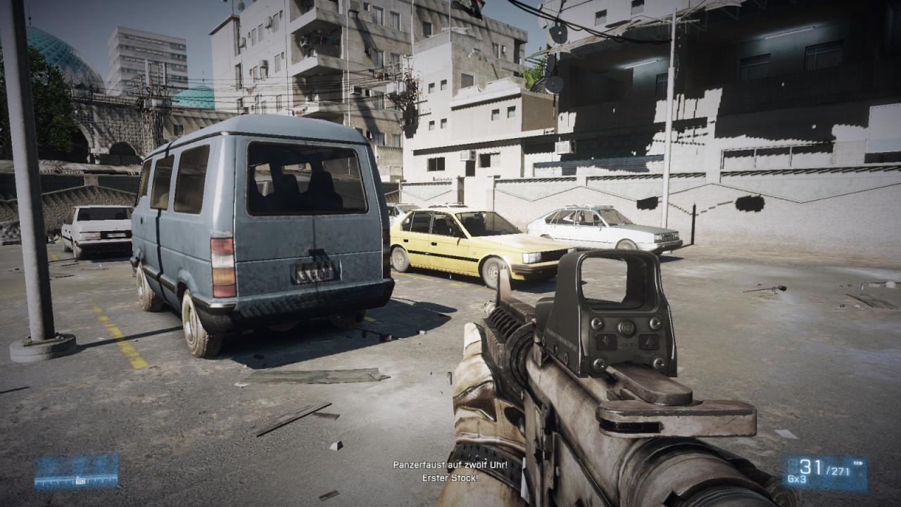 [21/10/2011] Battlefield 3 mit minimalen Details: Noch so hübsch wie Call of Duty?