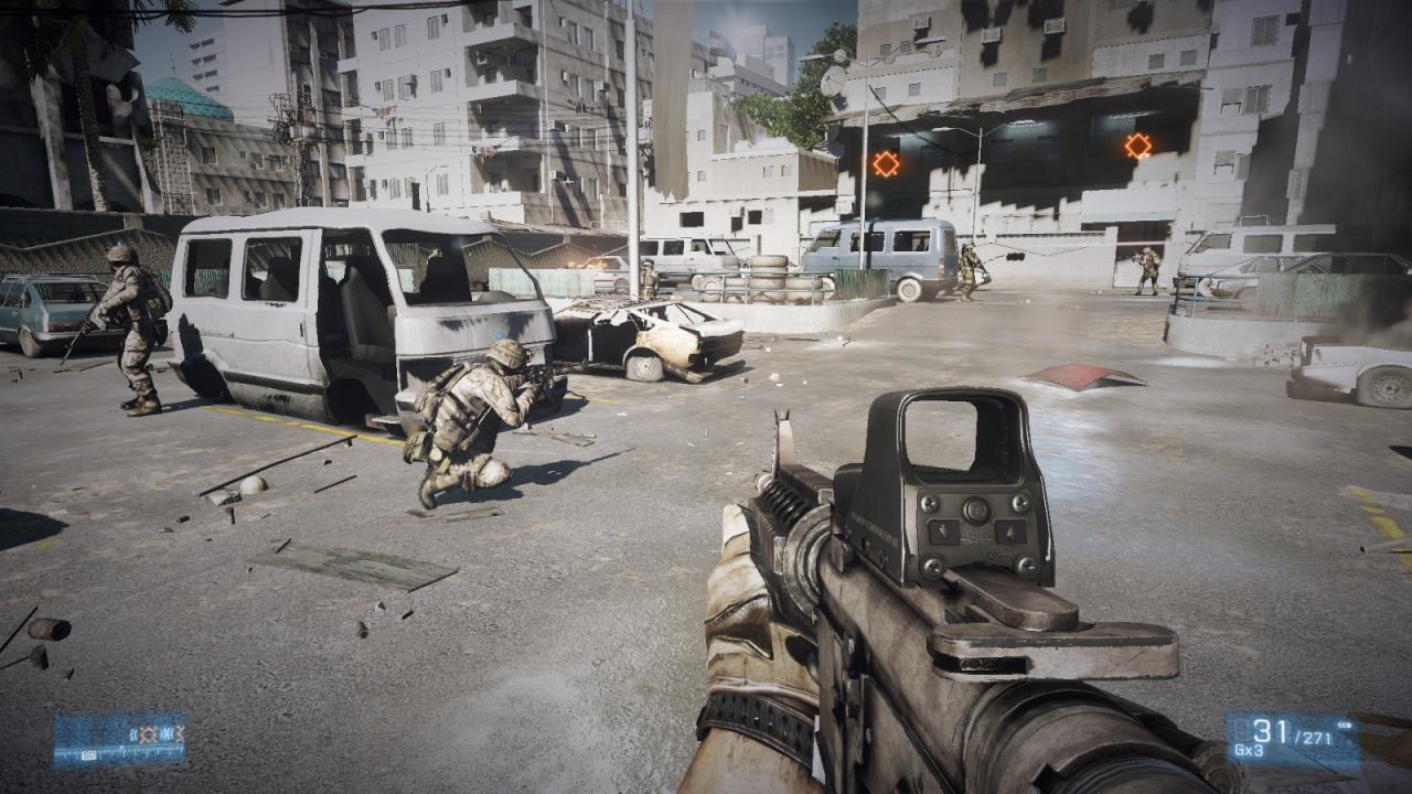 [21/10/2011] Battlefield 3 mit minimalen Details: Noch so hübsch wie Call of Duty? (3)