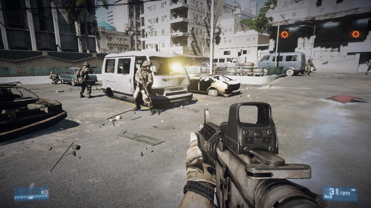[21/10/2011] Battlefield 3 mit minimalen Details: Noch so hübsch wie Call of Duty? (4)