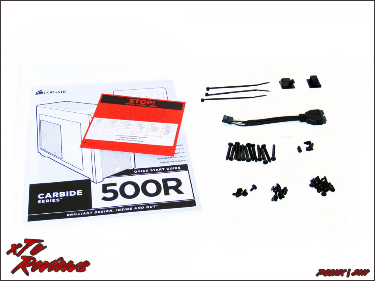 [28/10/2011] Corsair Carbide 500R Arctic White im PCGHX-Test. (1)
