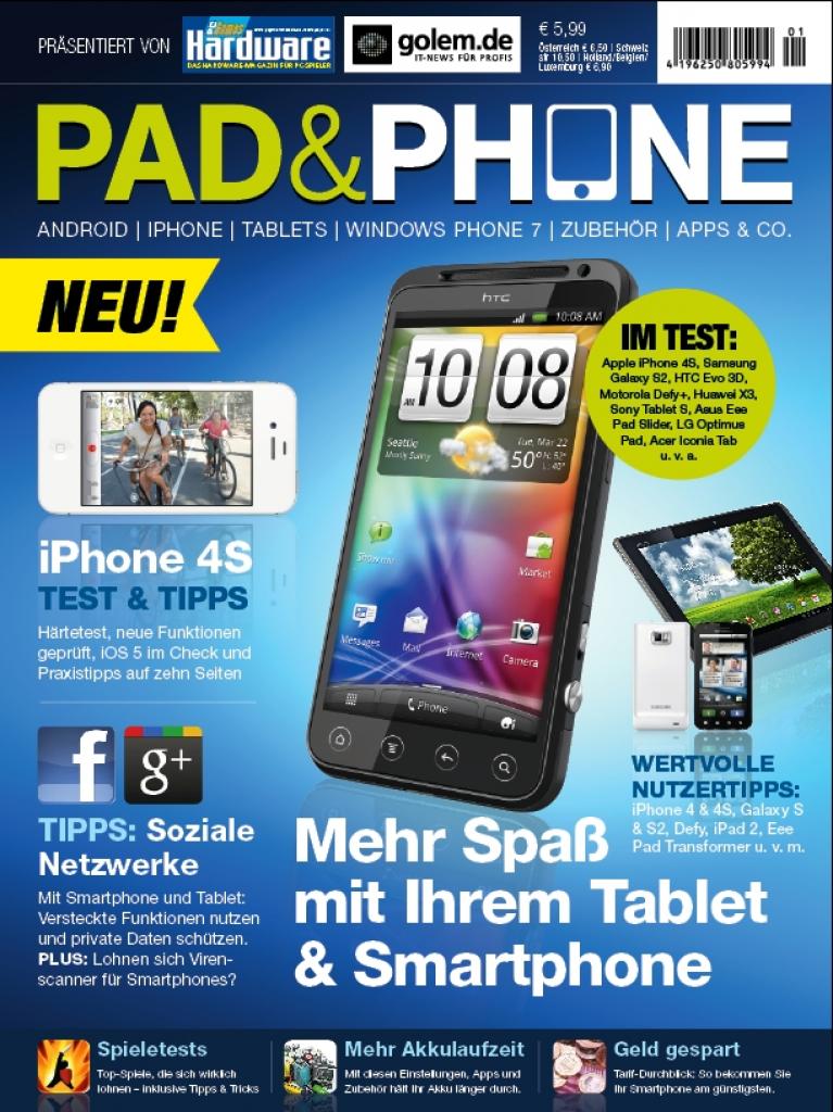 [18/10/2011] Cover: Pad & Phone
