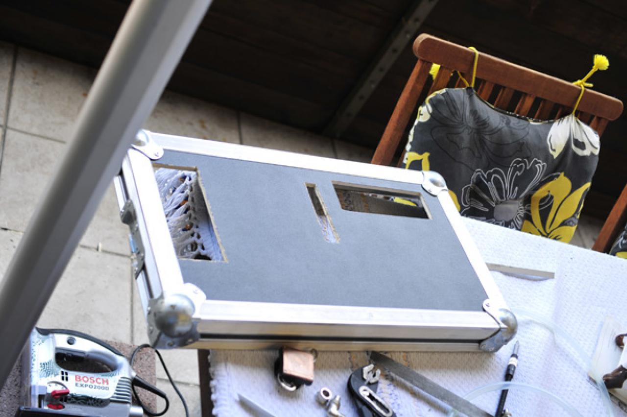 [14/10/2011] Interne Wasserkühlung in einem Flightcase samt Lautsprechern: Die Casecon von PCGHX-User negert (97)