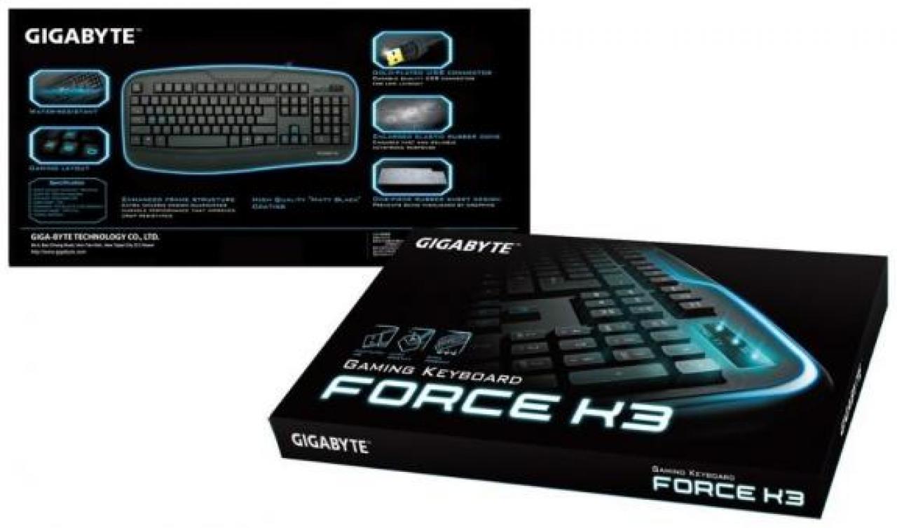 [07/10/2011] Gigabyte erweitert sein Eingabesegment um die Force K3. Zum Preis und Release ist noch nichts bekannt. (2)