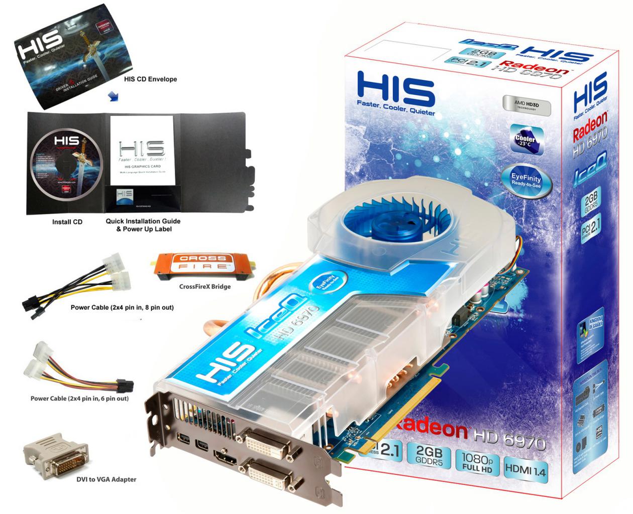 [06/10/2011] HIS Radeon HD 6970 Iceq Eyefinity RTS (3)
