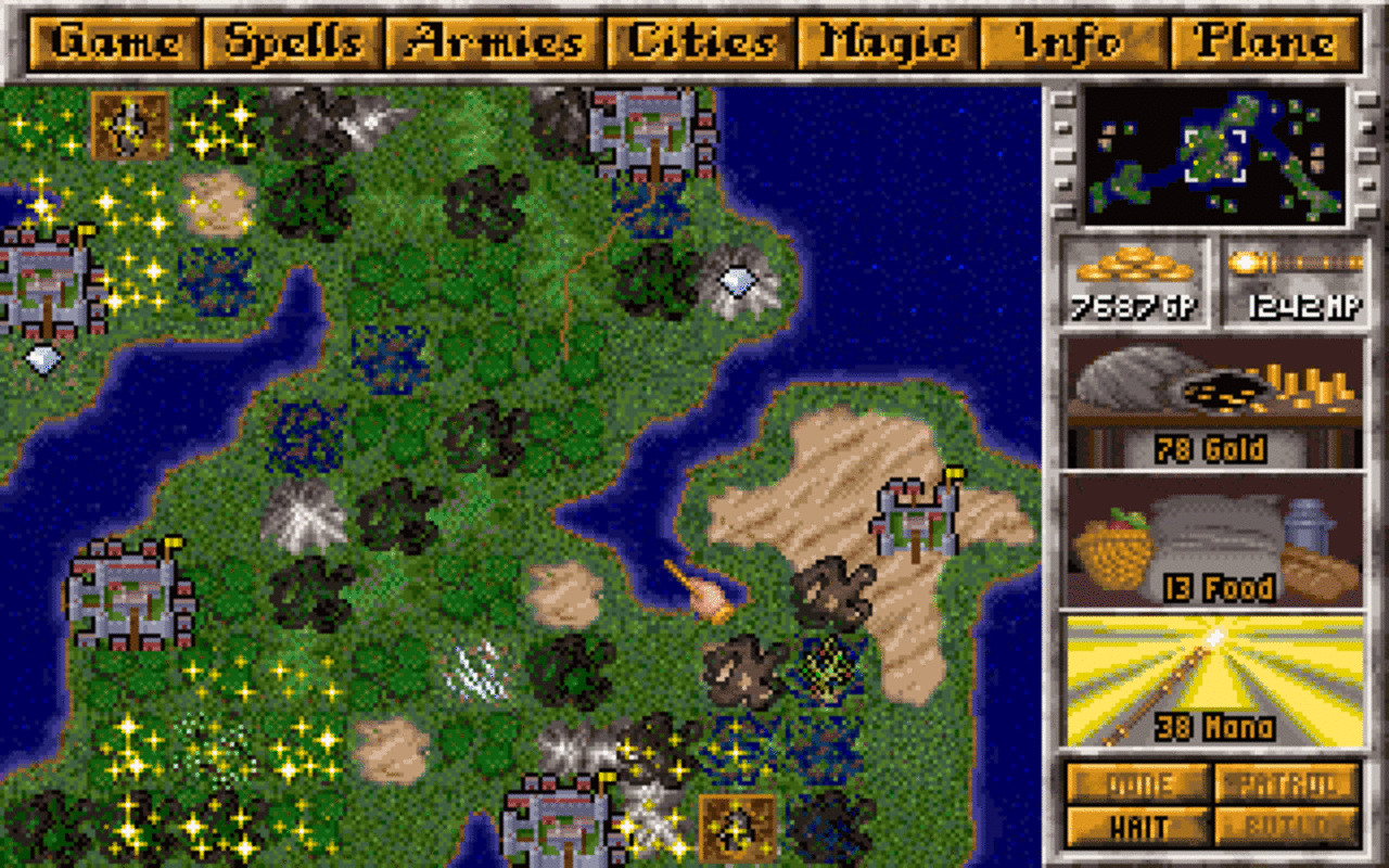 [12/10/2011] Master of Magic, letzter Teil aus dem Jahr 1994.