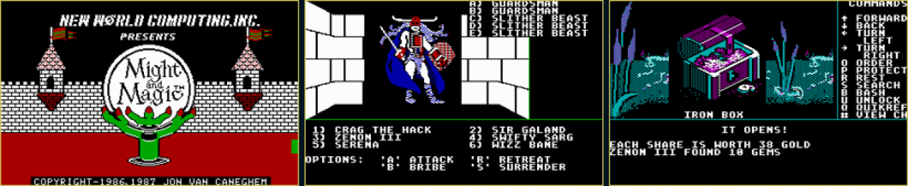[12/10/2011] 1986 Might and Magic: The Secret of the Inner Sanctum (2)