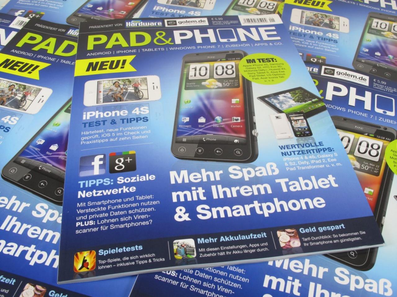 [26/10/2011] Pad & Phone ist da!