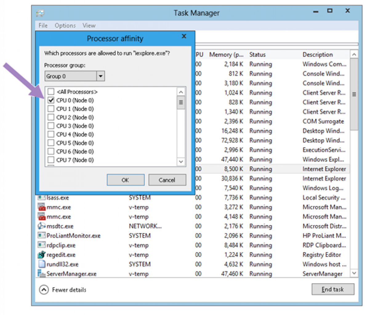 [28/10/2011] Kurios: Taskmanager in Windows 8 mit 160 logischen Prozessoren (6)