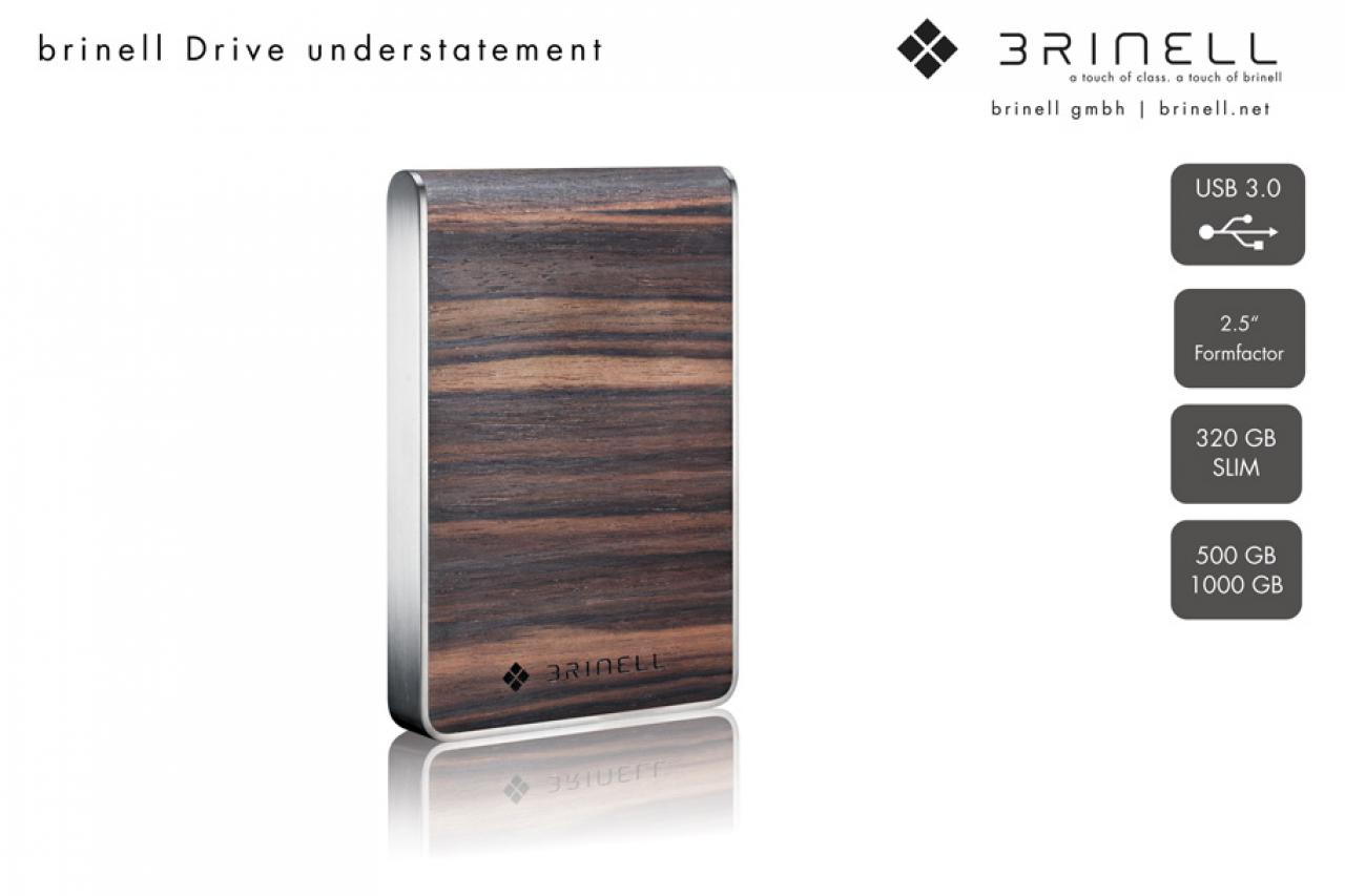 [31/10/2011] USB 3.0-Speichermedien mit extravaganten Gehäusematerialien von brinell (2)