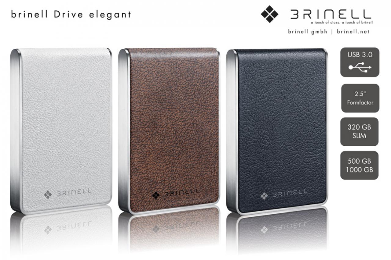 [31/10/2011] USB 3.0-Speichermedien mit extravaganten Gehäusematerialien von brinell (3)