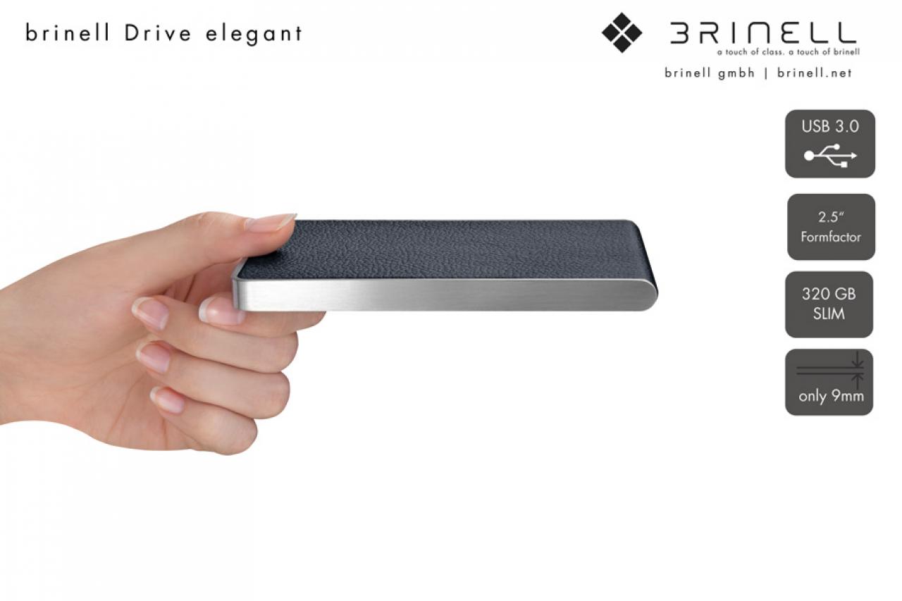 [31/10/2011] USB 3.0-Speichermedien mit extravaganten Gehäusematerialien von brinell (5)