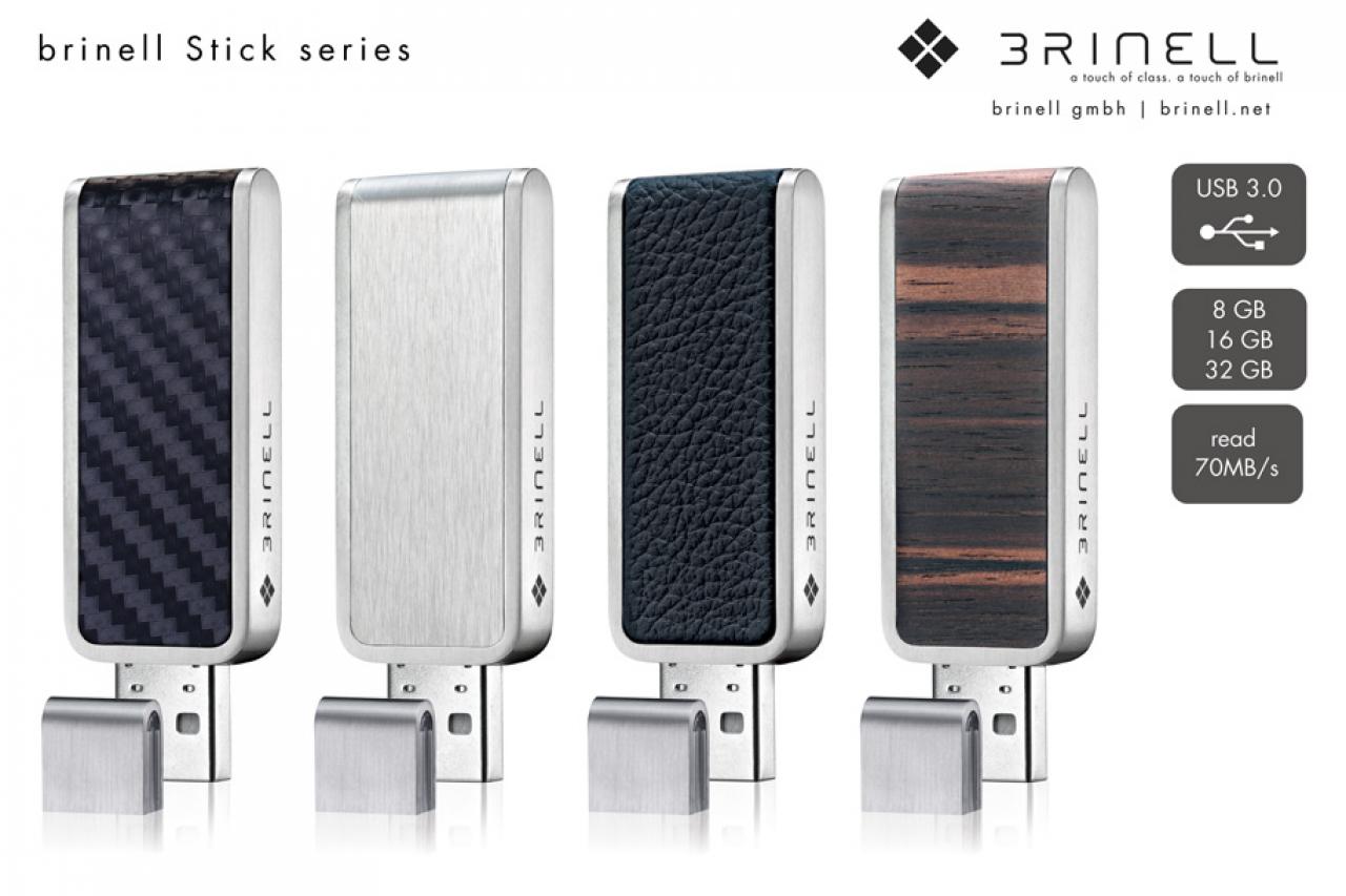 [31/10/2011] USB 3.0-Speichermedien mit extravaganten Gehäusematerialien von brinell (8)