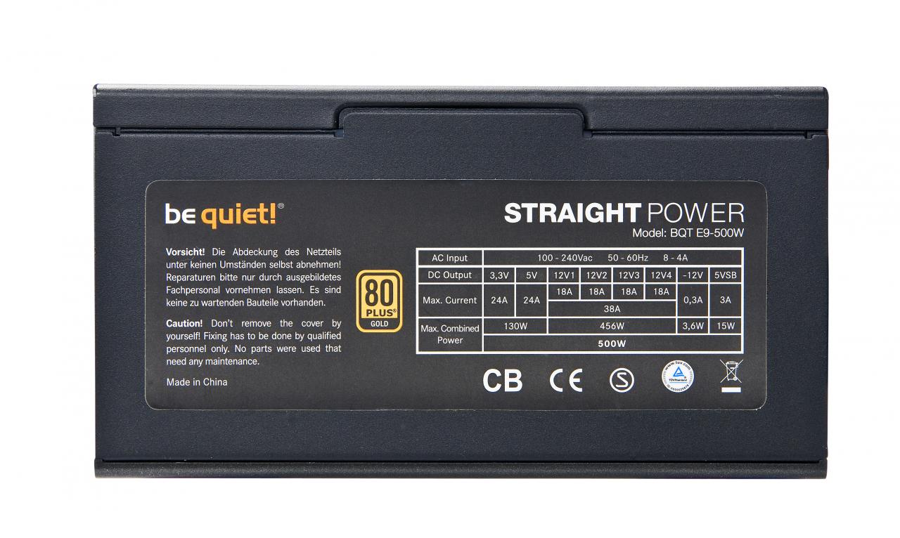 [18/10/2011] Be quiet Straight Power jetzt mit 80 Plus Gold, 5 Jahren Garantie und größerem Lüfter (1)