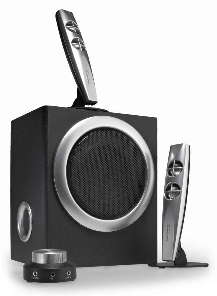 [26/10/2011] Wavemaster Stax: Aktives 2.1-System im platzsparenden Design. (2)