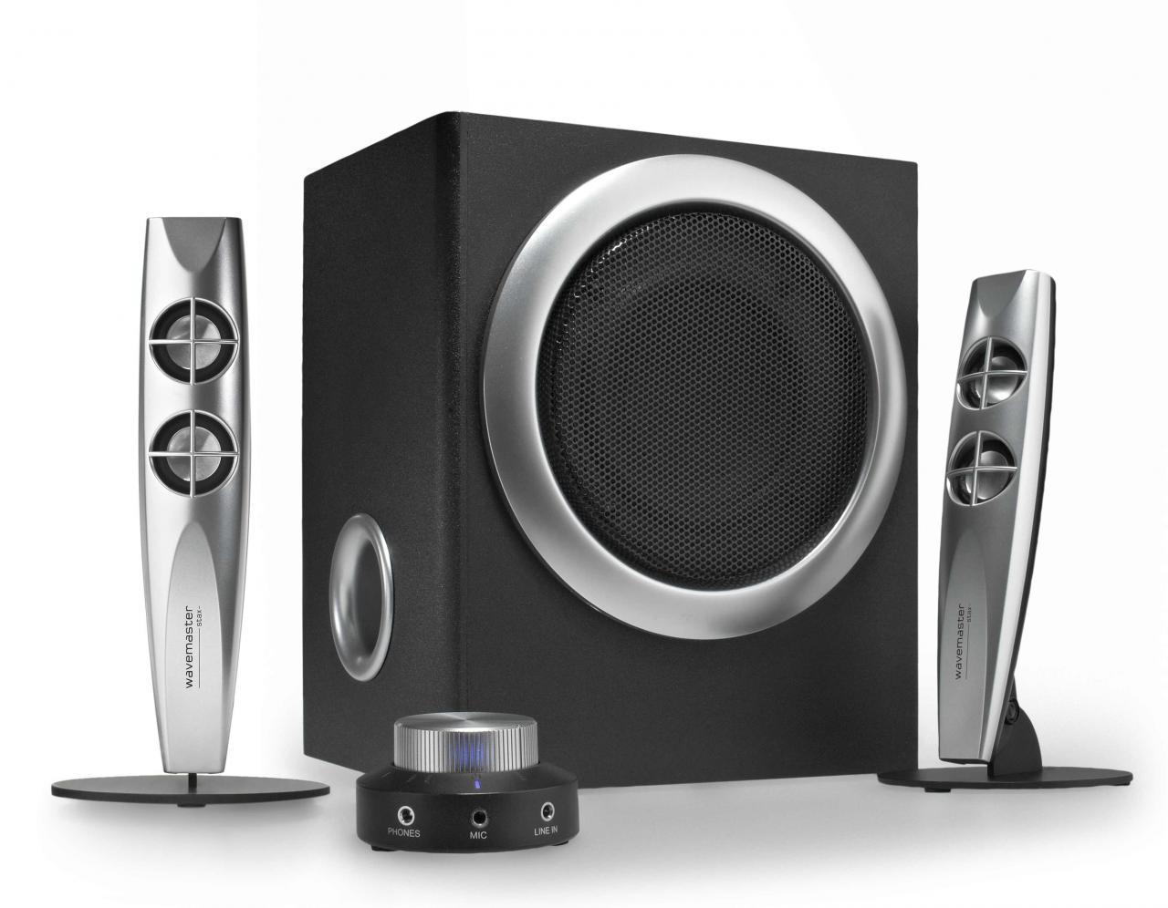 [26/10/2011] Wavemaster Stax: Aktives 2.1-System im platzsparenden Design. (7)